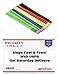 VAS HIGH Visibility Rainbow Trail Marking & Flagging Tape - Outdoor, Commercial & Industrial Use 6 Pack with Retention Strap