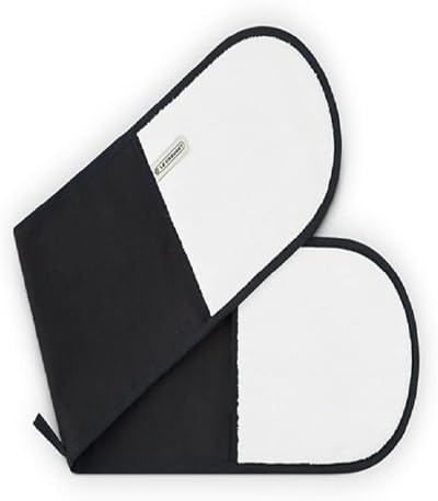 Le Creuset 4-Layered Textile Double Oven Gloves Black 95001000000000