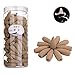 168PCs Backflow Incense Cones Sandalwood Lavender Aromatherapy Backflow Incense Sticks Natural Fragrance Bullet Tower Cone Scents for Backflow Incense Burner Holder