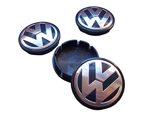 YZSMGS For VW New Beetle Gol Golf Polo Hubcap Wheel Center Caps 1J0601171 1J0 601 171 (Set of 4 pieces)