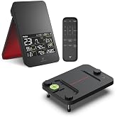 SC4 PRO Golf Launch Monitor &amp; Simulator + Alignment/Leveling Stand Bundle