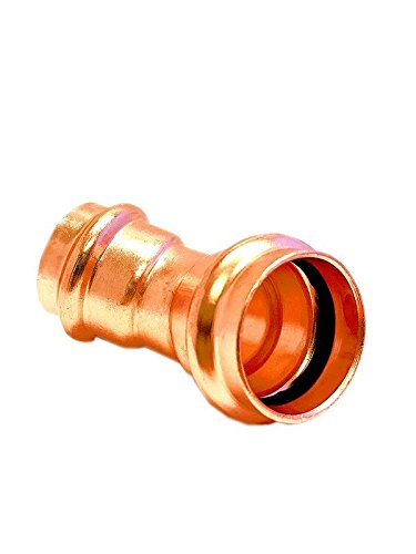Libra Supply Lead Free 1/2 inch Press Copper 45 degree Elbow, Press x Press, (Pack of 10 pcs, Click in for more size options), 1/2'', 1/2-inch copper pipe fitting plumbing supply