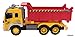 Memtes Friction Powered Dump Truck Toy with Lights and Sound for Kids