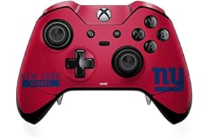 Skinit Decal Gaming Skin Compatible with Xbox One Elite Controller - Officially Licensed NFL New York Giants Red Performance Series Design