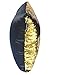 Livedeal Reversible Sequins Mermaid Pillow Cases 40x40cm Gold and Black