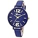 Women Watch,SMTSMT Women's Faux Leather Analog Quartz Wrist Watch-Deep Blue