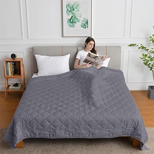 Weighted Blanket King Size Cooling (20lbs,88x104Inches), California King Size Weighted Blankets