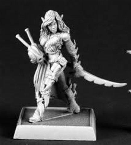 Reaper Miniatures 60072 Pathfinder Series Chivane, Red Mantis Assassin Miniature