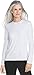 Coolibar UPF 50+ Women's Morada Everyday Long Sleeve T-Shirt - Sun Protective (Large- White)