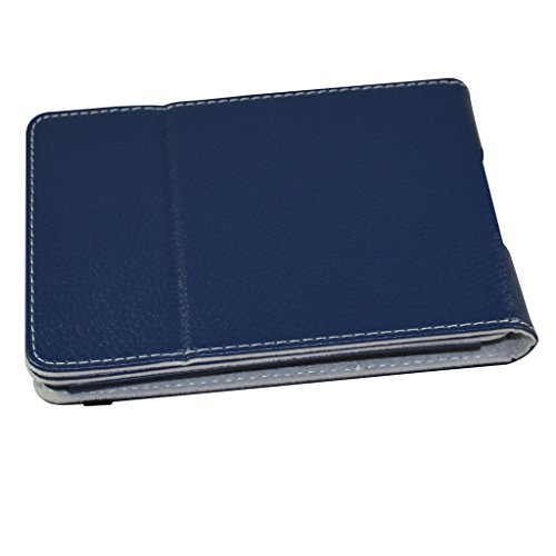 All-New Kindle E-Reader (8th Generation 2016) Case,Mama Mouth Vertical Viewing Stand PU Leather Cover with Auto Wake/Sleep for Amazon All-New Kindle (6" Display, 8th Gen 2016 Release),Dark Blue - Thumbnail 7