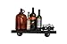 DIY CARTEL Industrial Pipe Shelf Bracket Hardware Only - Perfect for: Custom Shelves, Floating Shelves, and Industrial/Vintage Pipe Furniture - Industrial Quality - 2 Pack