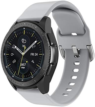 for Samsung Galaxy Watch Strap 42mm, Sports Silicone Replacement Watch Band Straps for Samsung Galaxy Watch Women/Men
