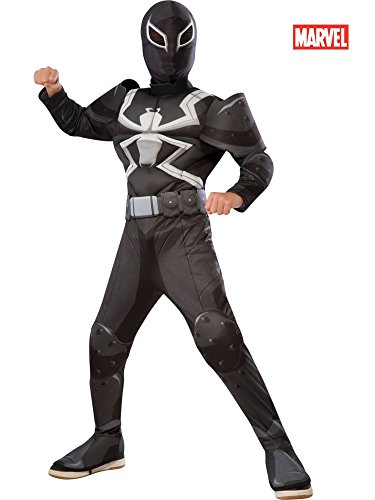 Rubie's Costume Spider-Man Ultimate Deluxe Child Agent Venom Deluxe Costume