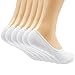 Ordenado Mens Cotton Anti-Slip No Show Socks Thin Low Cut Casual Socks 6 Pack