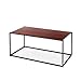 Zinus Troy Modern Studio Collection Classic Rectangular Coffee Table, Brown