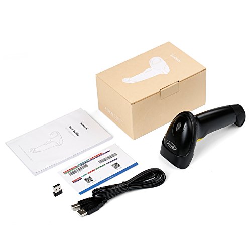 Inateck 2D QR Wireless Barcode Reader for POS, QR Shower, BCST-50