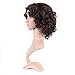 Curly Synthetic Wig Brown Short Hair 20 Styles Fluffy Heat Resistant Wig for Women Girls Lady,10'' / 10 inch #2 Dark brown