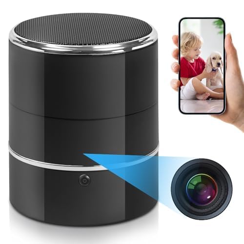 Photo 1 of SOPKVL Bluetooth Speaker Camera - HD 1080P Wireless Camera - WiFi Camera with 240° Ultra Wide Angle Lens - Supports WiFi Bluetooth connectivity.