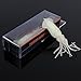 Goture Luminous Green Light Soft Fishing Lures 3.34” Trolling Squid Skirts for Tuna Marlin Wahoo