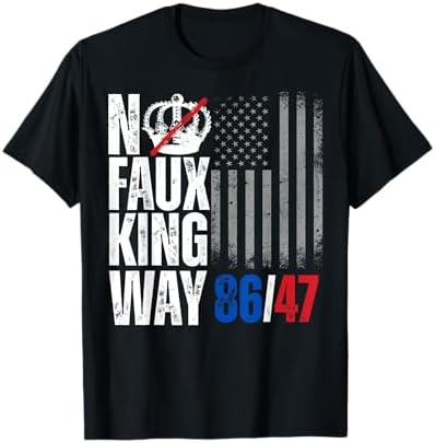 Amazon.com: 86 the 47th President Trump 86 47 T-Shirt : Clothing