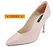 Leather Heel Grips Liner Cushion Inserts for Shoes Too Big,Heel Pads for Heel Pain,Improved Shoe Fit and Comfort,8 Pairs Khaki 0.35 inch Thick
