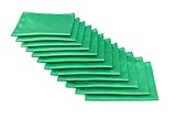 (12-Pack) THE RAG COMPANY Microfiber Window, Glass, Mirror & Chrome Professional Cleaning and Detailing Towels LINT-FREE, STREAK-FREE (16 x 24)