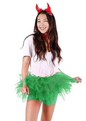 Simplicity Green Tutu Women's Dance Tutu Layered