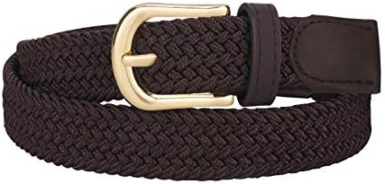 マイクイーン Maikun べルト レディース レディースべルト メッシュベルト 編み込みベルト ゴム ゴムべルト スーツ 女性 学生服 カジュアル 細 ベルト 3色展開