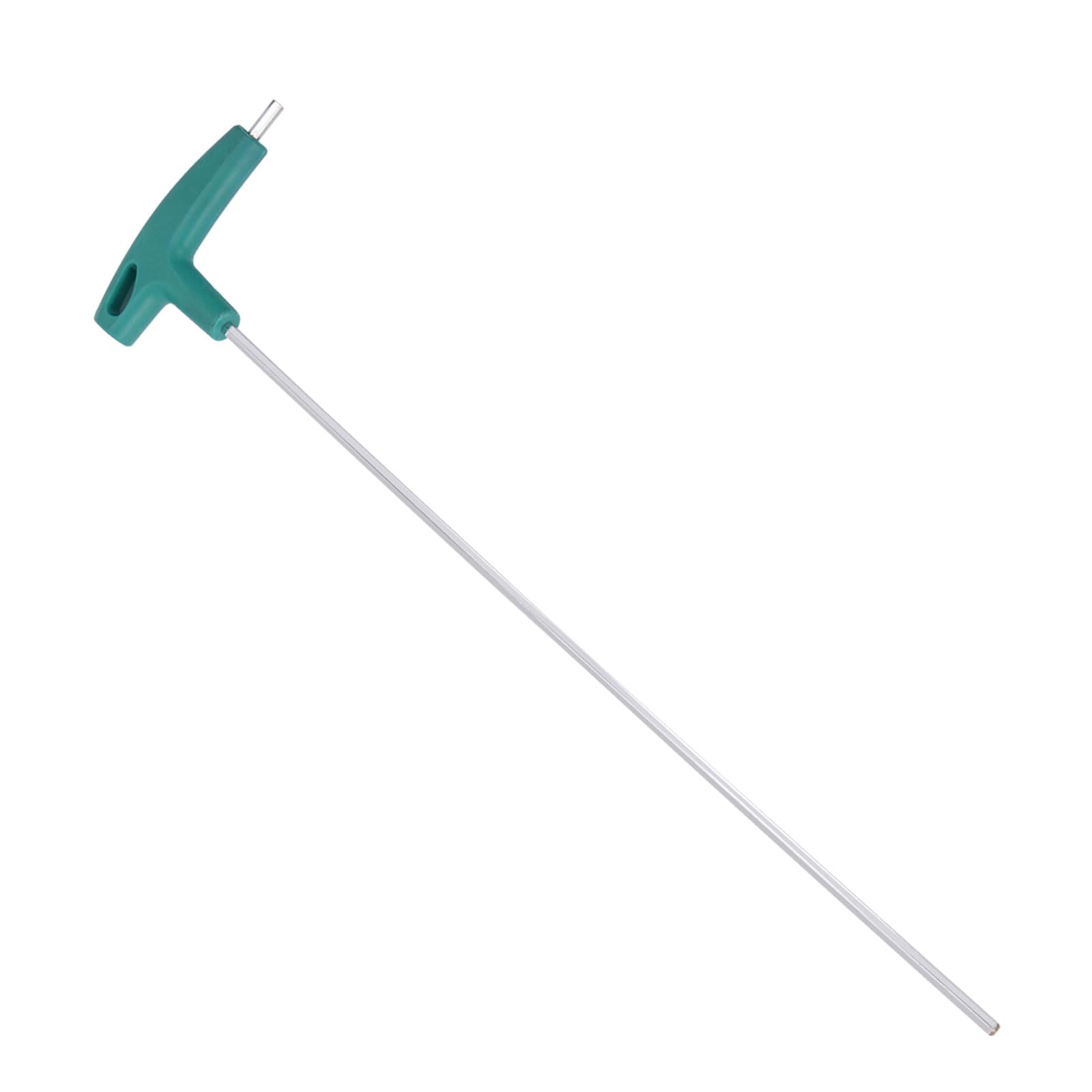 CoCud T-Handle Hex Key, 4mm Hex, Steel Metric T-Key Wrench Green - (Applications: for Basic Home Repair and Mechanical Maintenance), 1-Piece