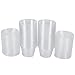 Benail 200 Sets 4-Ounce Disposable Portion Cups Souffle Cup with Lids 200 Cups and 200 Lids