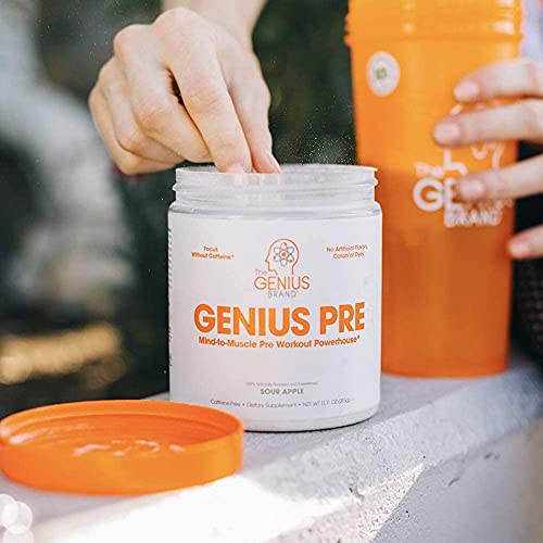 Genius Pre Workout Powder All Natural Nootropic Preworkout Caffeine Free Nitric Oxide Booster W Beta Alanine Alpha Gpc Boost Focus Energy No Muscle Builder Supplement Essential Herbs Pricepulse