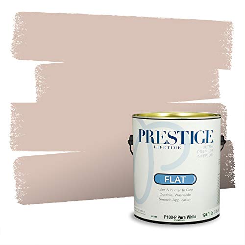 PRESTIGE Paints Interior Paint and Primer In One, 1-Gallon, Flat, Comparable Ma…