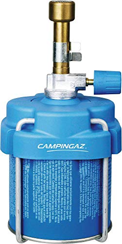 Campingaz Steel Blowtorch (2000020656) - Handy Laboratory Burner for C-206 Cartridge, Blue, Adjustable Flame