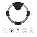 Car Phone Mount, Kissral Air Vent Auto-Locking Car Phone Holder with Gravity Sensor Design for 4-6 inches Device Such as iPhone X 8/7 7 Plus 6s Plus 6s 6 SE Samsung Galaxy S8 Huawei - Dark Grey