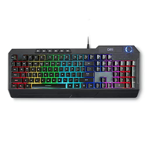 Geld sparen leicht gemacht: Für 15,68€ gehört DR1TECH Gaming Tastatur Mit... dir. Jetzt zugreifen!