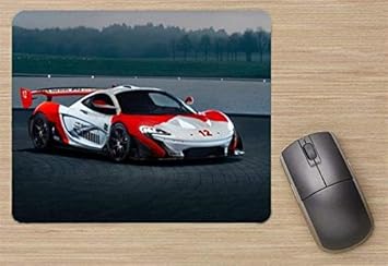 Amazon Com Mclaren P1 Gtr Senna 2018 Mouse Pad Printed Mousepad Office Products