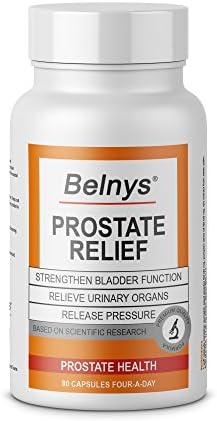 Belnys – Prostate Relief – Strengthen Bladder Function – High Potency Supplement (80 caps)