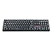 Redragon K551-N Mechanical Gaming Keyboard with Cherry MX Blue Switches Vara 104 Keys Numpad Tactile USB Wired Computer Keyboard Steel Construction for Windows PC Games (Black Not Backlit)thumb 1