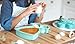 Handstand Kitchen Under The Sea 7-Piece Mermaid Tail Shaped Real Cake Baking Set with Recipies