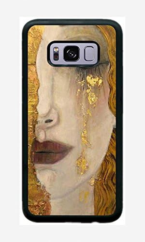 DDOLAA For Samsung Galaxy S8 Plus Case Gustav Klimt Golden Tears Oil [Shock Absorption Protection] Black PC Hard Case For Samsung Galaxy S8 Plus Cover Case