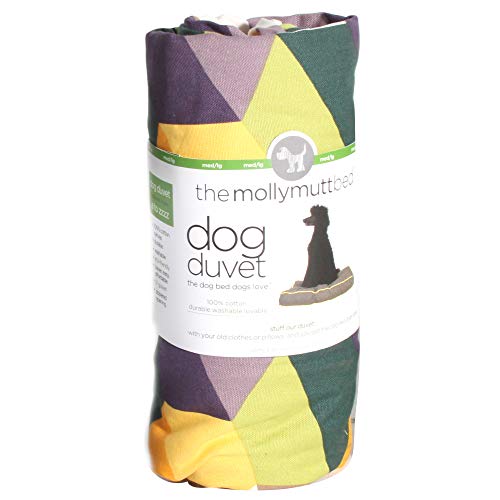 Molly Mutt Huge Dog Bed Cover Aurora Borealis Print Measures 36”x45