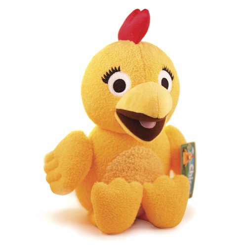 The Sunny Side Up Show Squeaking Chica Plush Stuffed Animal Toy on Sprout
