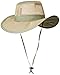 Dorfman Pacific Men's 1 Piece Suplex Pinch Front Safari Hat