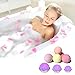 MOMENTY NEW DIY Metal Bath Bombs Molds Kits and Supplies, Homemade Round Sphere Shapes Fizzy Bombs, for Crafting Your Own Fizzles,8Pcs, by
