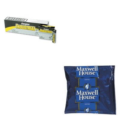 KITEVEEN91MWH866150 - Value Kit - Maxwell House Coffee (MWH866150) and Energizer Industrial Alkaline Batteries (EVEEN91)