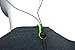 Bud Buttons by SPRK - Magnetic Headphone & Earbud Cord Organizer - Sure Stay Clip Great for Musicians, Runners & Outdoor Fitness (Green/Black)