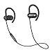 TaoTroncis Bluetooth Headphones, Wireless Earphones for Running (12 Hour Music Playtimes, Soft Silicon Earhooks, Inner Nano-Coating Sweat-Proof)