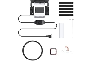 Creality Air Assist Kit for Laser Engraver Falcon 10W, 22L/min Airflow Air Assist Pump for Laser Cutter and Engraver, Clean Surface Smooth Edge, Remove Smoke/Dust, Protect Laser Lens