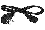 SF Cable, 3 ft Universal Wall Side Right Angle Power Cord