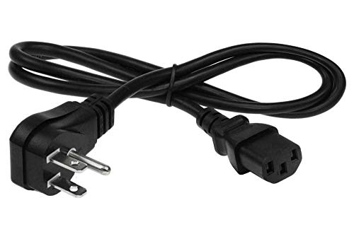 SF Cable, 3 ft Universal Wall Side Right Angle Power Cord